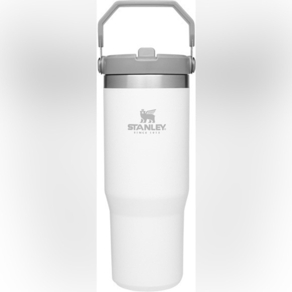 NEW STANLEY ICEFLOW FLIP STRAW TUMBLER | 30 OZ /stanley / white tumbler - Picture 8 of 10
